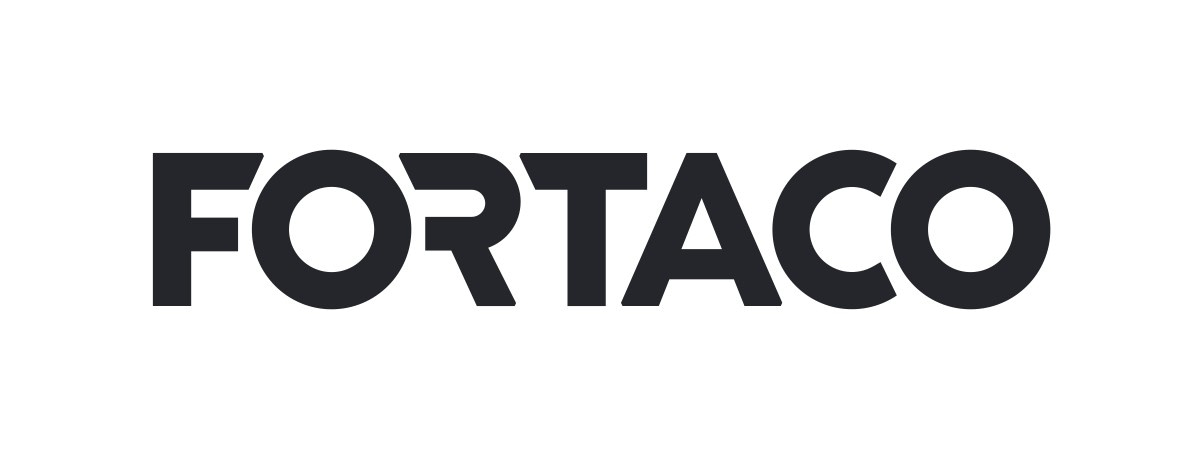 Fortaco logo on a white background.