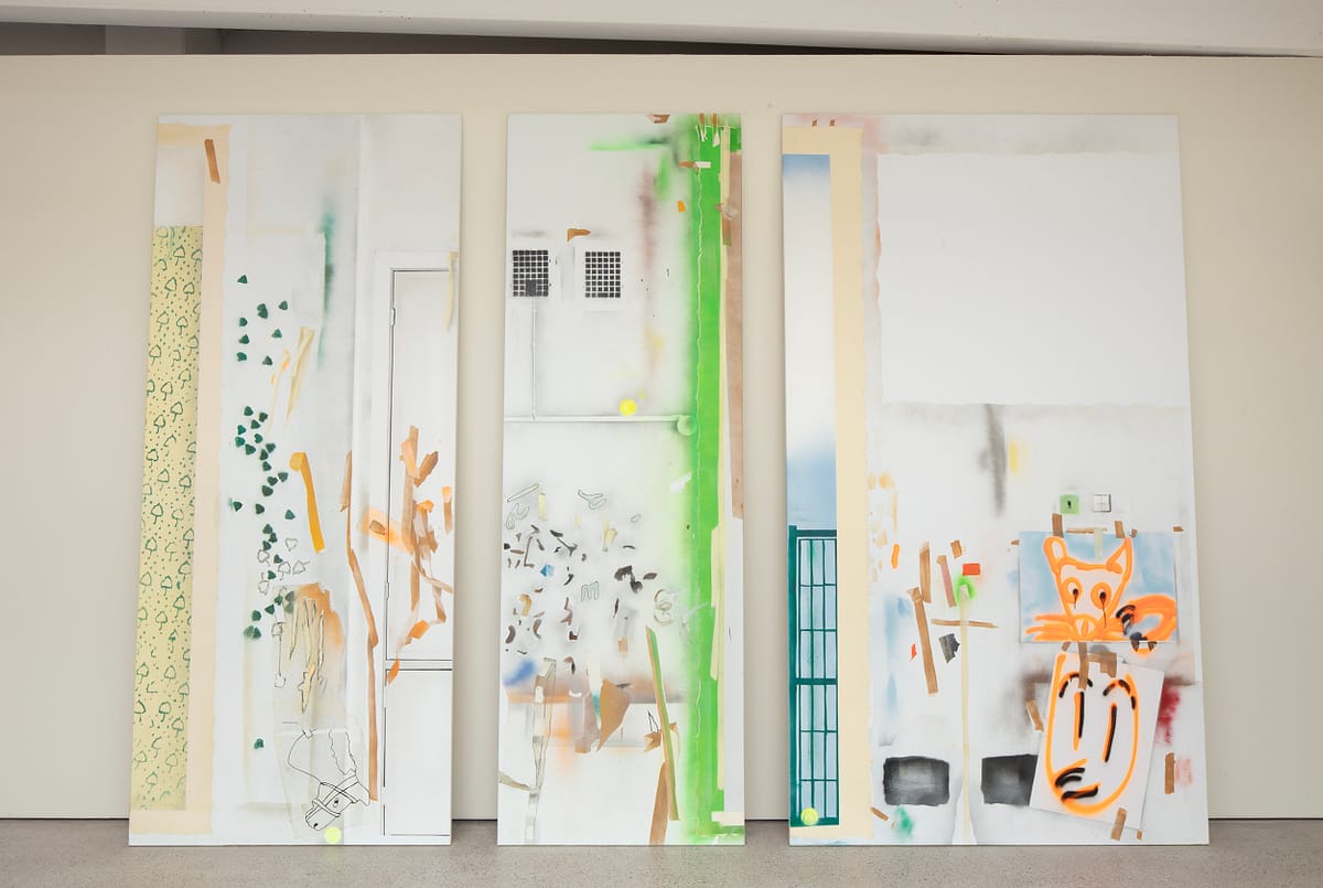 Eglė Ridikaitė, Self-Portraits (Among Pictures), 2024–25. Photo: Jussi Tiainen