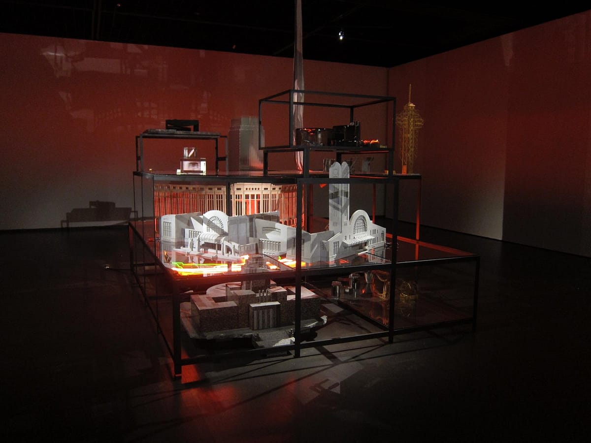 L’Esprit de L’Escalier, exhibition design for Unbuilt Helsinki at the Finnish Museum of Architecture, 2012