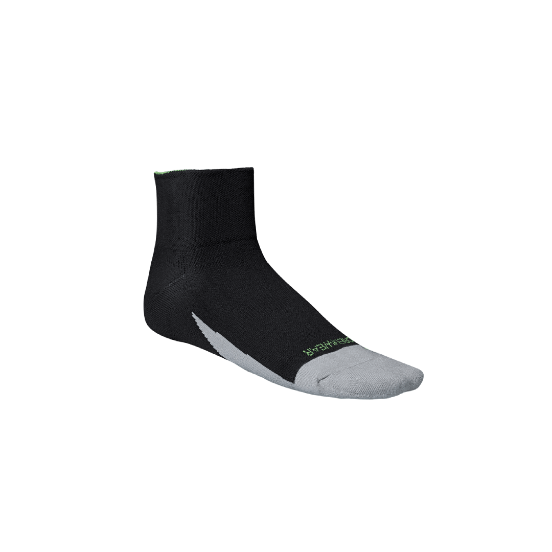 Golf Socks - Quarter - Mustavihreät