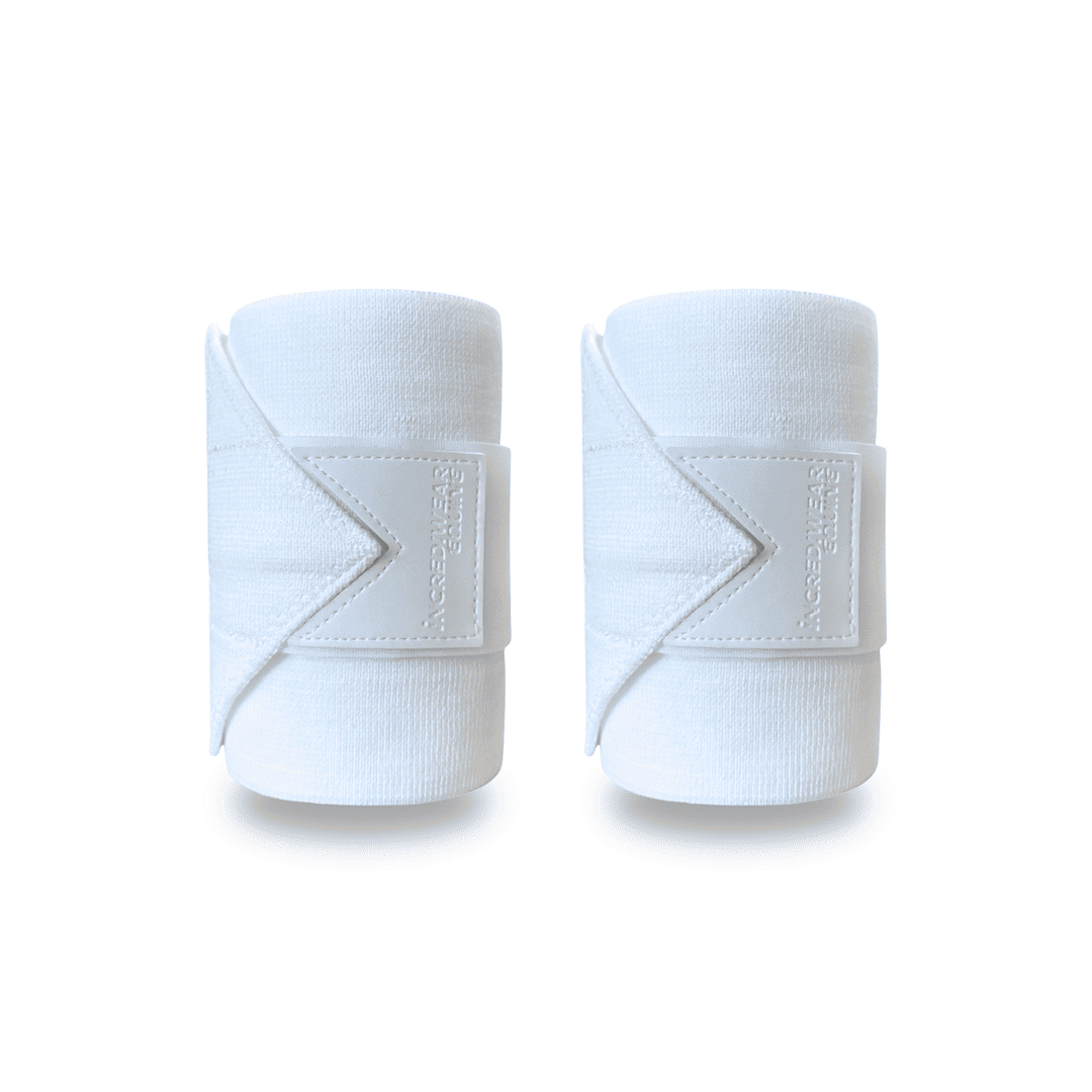 Equine Circulation Exercise Bandages - Pintelit (pari) - Valkoiset