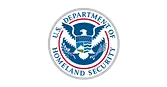 The seal of the U.S. Department of Homeland Security, featuring an eagle with a shield, an olive branch, and arrows, encircled by the department's name.
