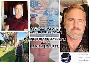 oil rig engineer scammer