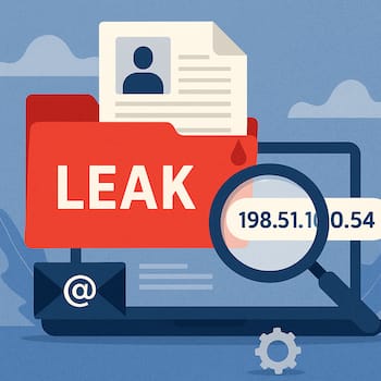 Confidential documents leaked, trace internal leak