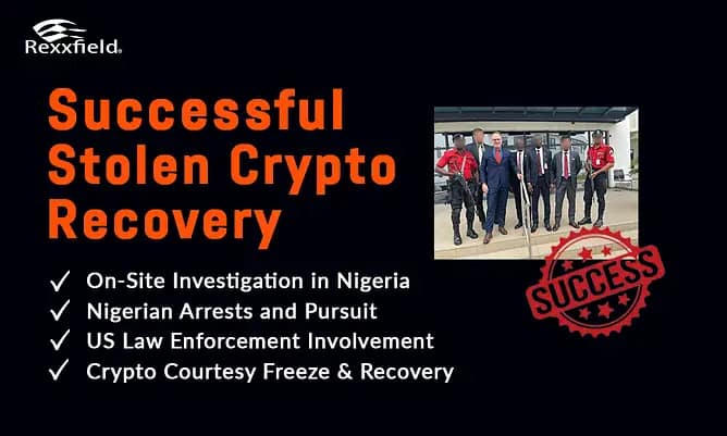 Case Study: Successful 400,000 USD Recovery of Stolen Crypto from Nigerian Scammers