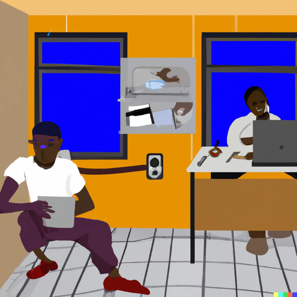 Nigerian dating scammer
