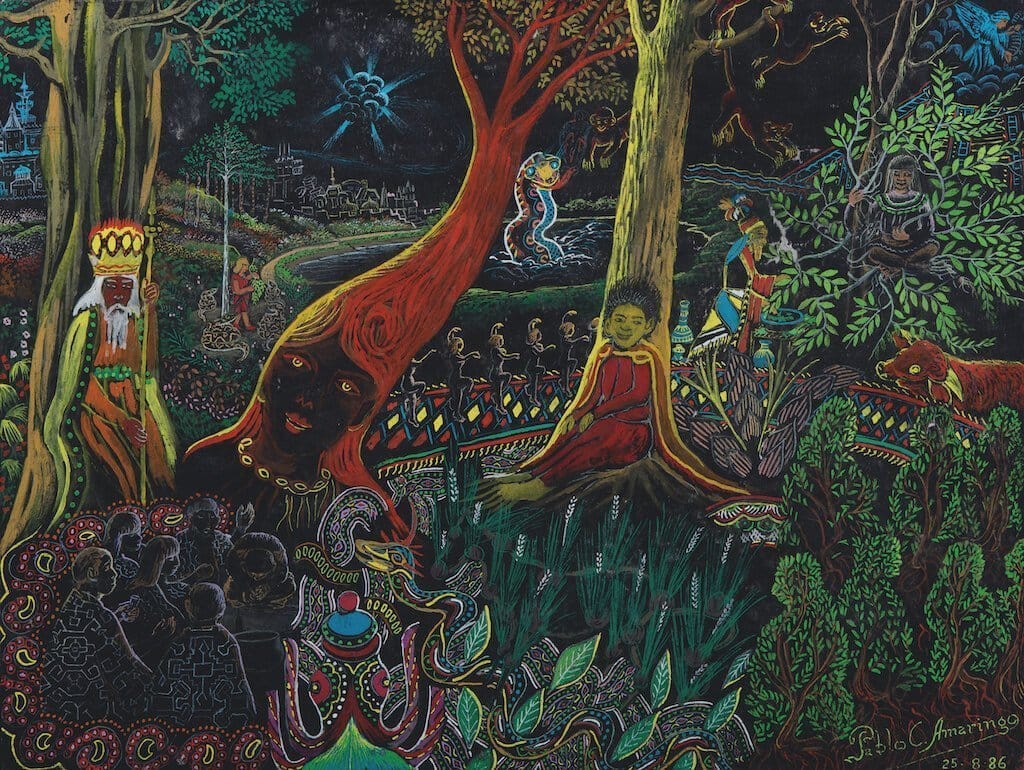 The spirits or mothers of the plants painting