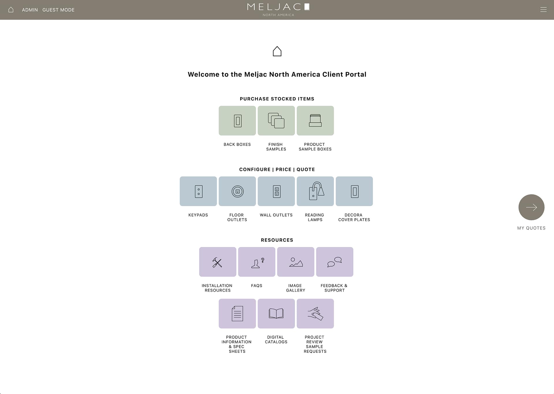 A screen shot of the homepage of a website.
