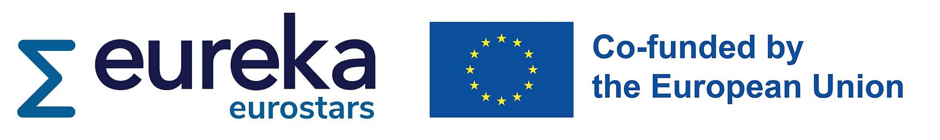 Eureka eurostars and EU logo