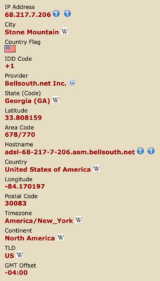 The information an IP address can provide What do IP addresses tell you