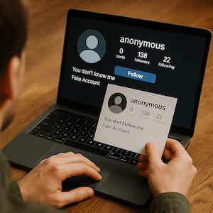 anonymous account online
