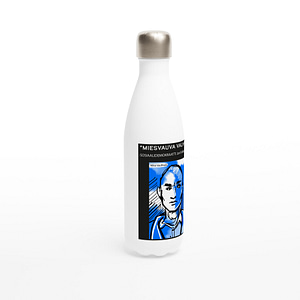 “MIESVAUVA” - Stainless Steel Water Bottle