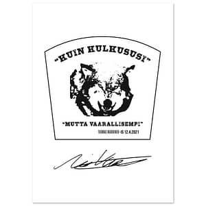 “KUIN KULKUSUSI” – Premium Matte Paper Poster