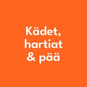 Kädet, hartiat ja pää
