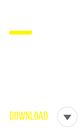 A minimalist graphic with the words "General purchasing terms" at the top, "PDF DOWNLOAD" in yellow and white at the bottom, and a downward arrow button in a circle below the text.