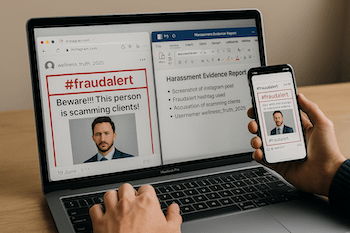 reporting online harassment to police
