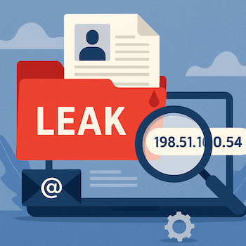 Confidential documents leaked, trace internal leak