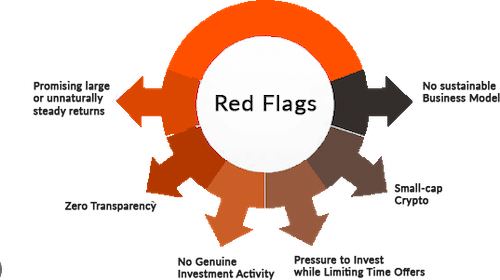 red flags ponzi scheme