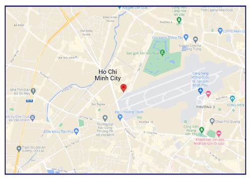 Google maps screenshot