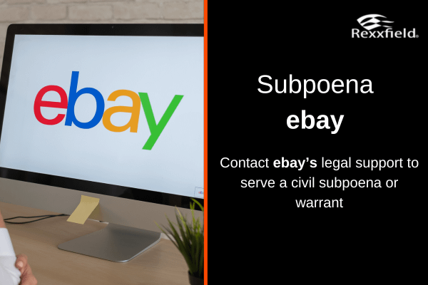 subpoena ebay