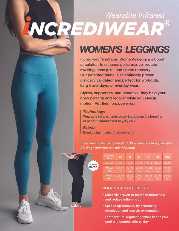Women's Leggings - Black - Image 4