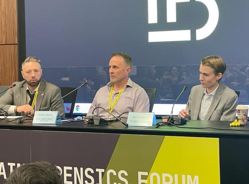 Michael Roberts at the Belgrade Forensics Conference